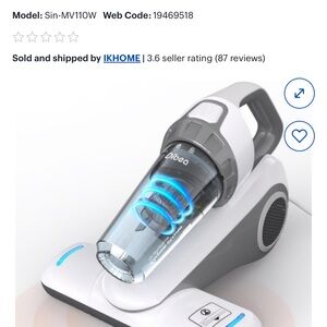 Dibea Handheld Vacuum Cleaner